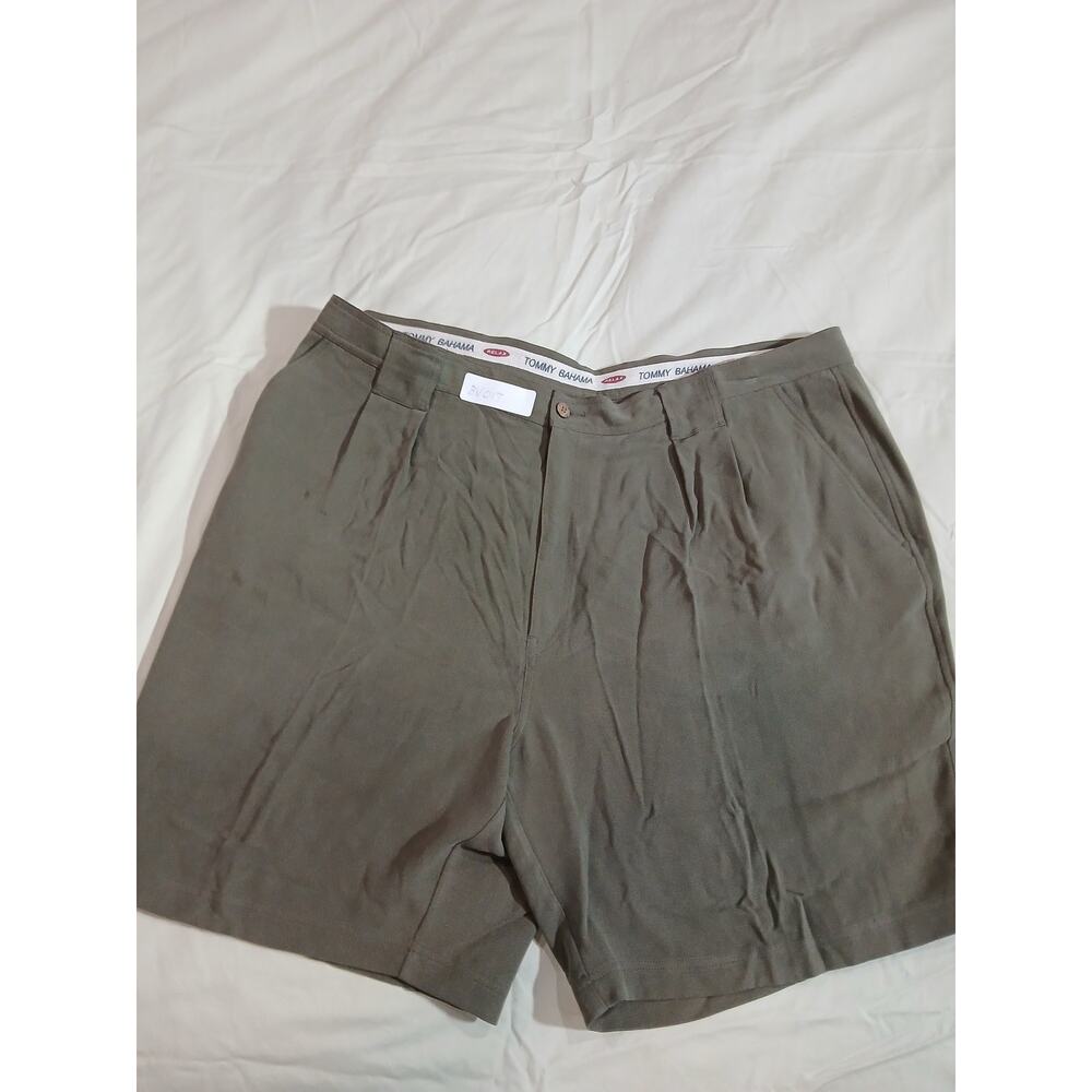 Tommy Bahama Men's Silk Shorts Size 42 Olive - Picture 9 of 9